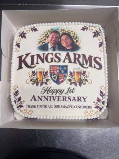 Fantastic Anniversary cake - Big thank you to Helen!